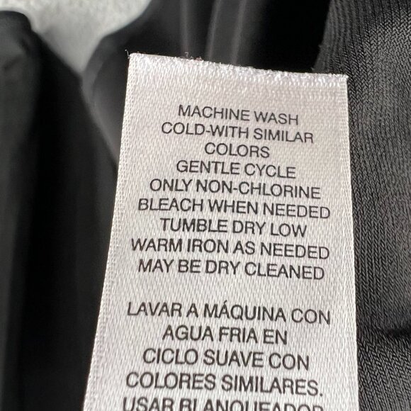 Chicos Womens Tunic Top 1‎ Medium Black Pullover 3/4 Sleeve Shirt Stretch - Picture 7 of 10